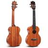 Enya EUC-MAD Concert Size Ukulele, All Solid Mahogany, for Beginners and Advanced Players, Fluorocarbon Strings, Waterproof Cotton Case, Ships After I