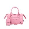 Women's Mini Crossbody Tassel Bag - Medium/Small Size, Motorcycle Style
