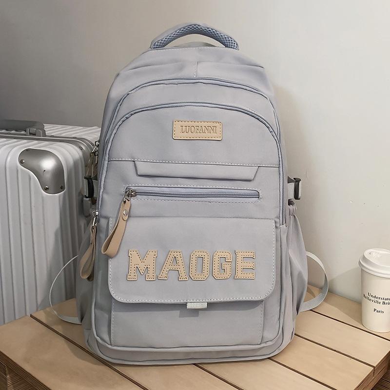 School bag children elementary school students female junior high school students multi-layer male backpack high school students college students