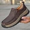 Handmade Shoes Genuine Leather Casual Shoe for Men Flat Platform Walking Outdoor Footwear Loafers