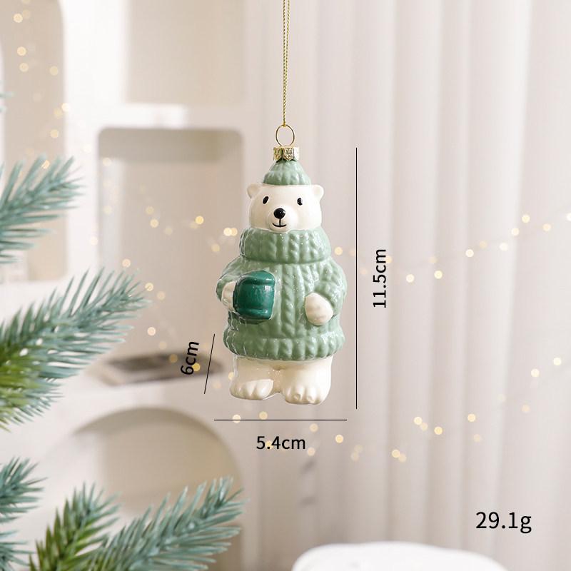 Christmas Old Man Pendant Ornament for Tree Festive Decoration