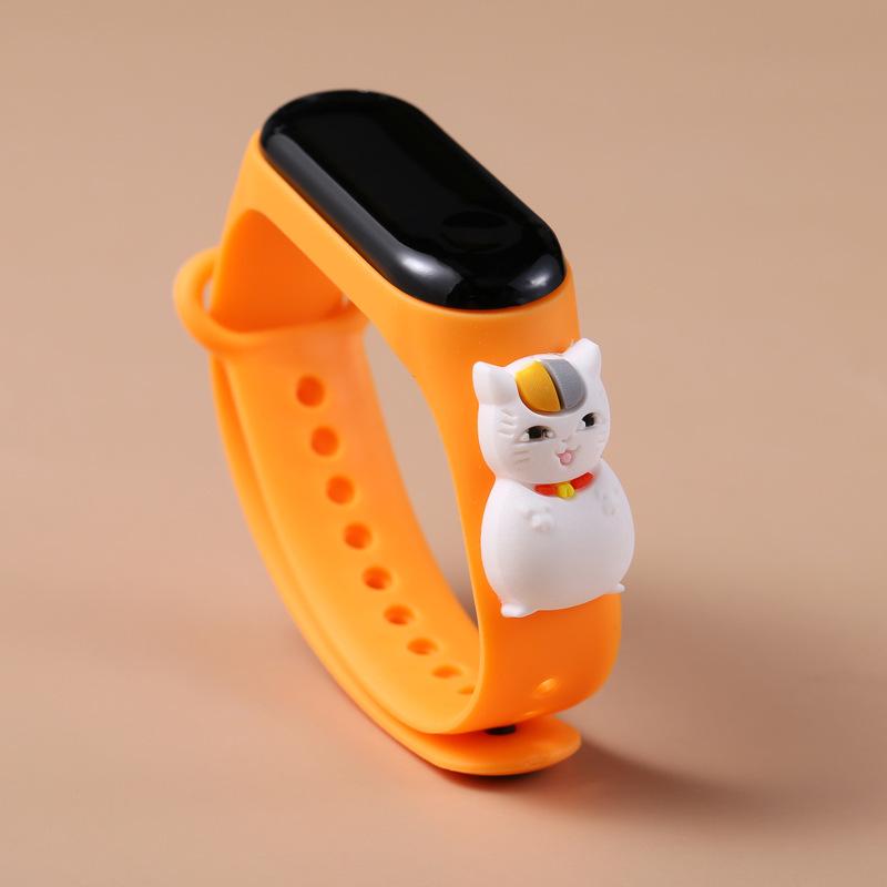 Superman LED Cartoon Doll Student Trend Waterproof Electronic Watch