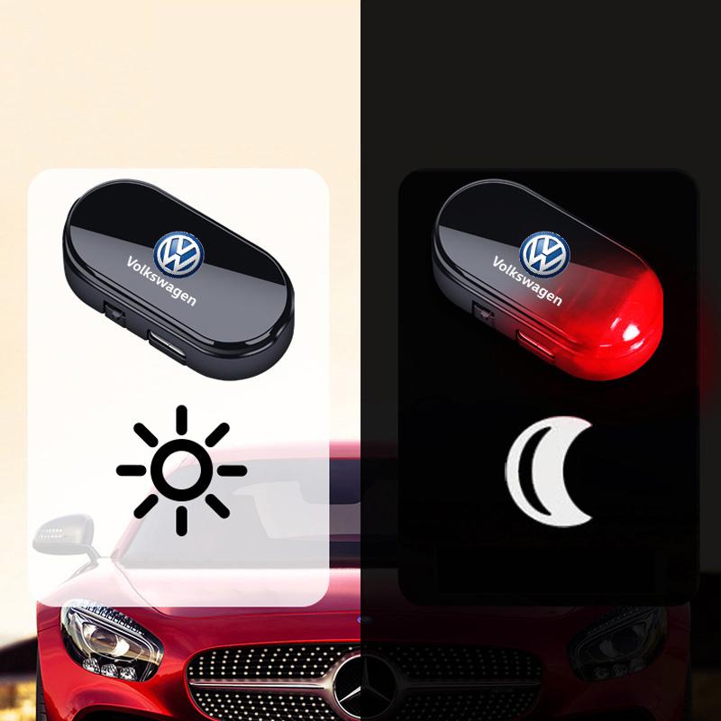 Für VOLKSWAGEN VW Solar kabellose Alarmlampe Autozubehör für Volkswagen Tiguan Vw Gti Touran Golf Polo Passat B5 B6 B7 T4 T5