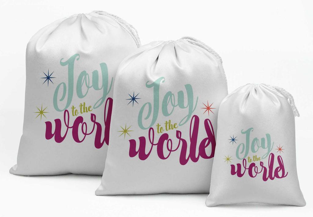 Darling Souvenir Blue House & Tree Christmas Party Supplies Gift Pouches Favor Candy Bags 15