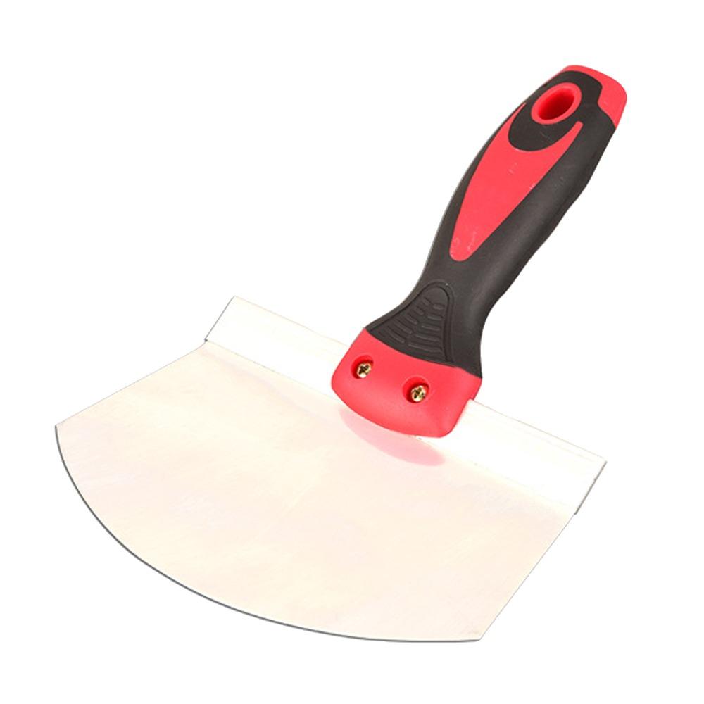 Contoured Blade Multipurpose Scraper Rustproof Stainless Steel Bucket Scoop Tool Professional Use