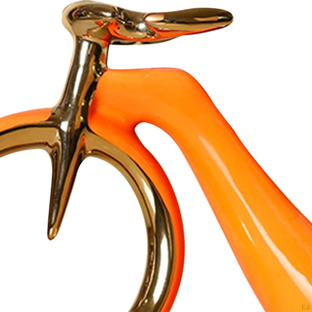 25x16x11cm Ceramic Bicycle Shape Wine Bottle Holder for Home And Office, Multipurpose