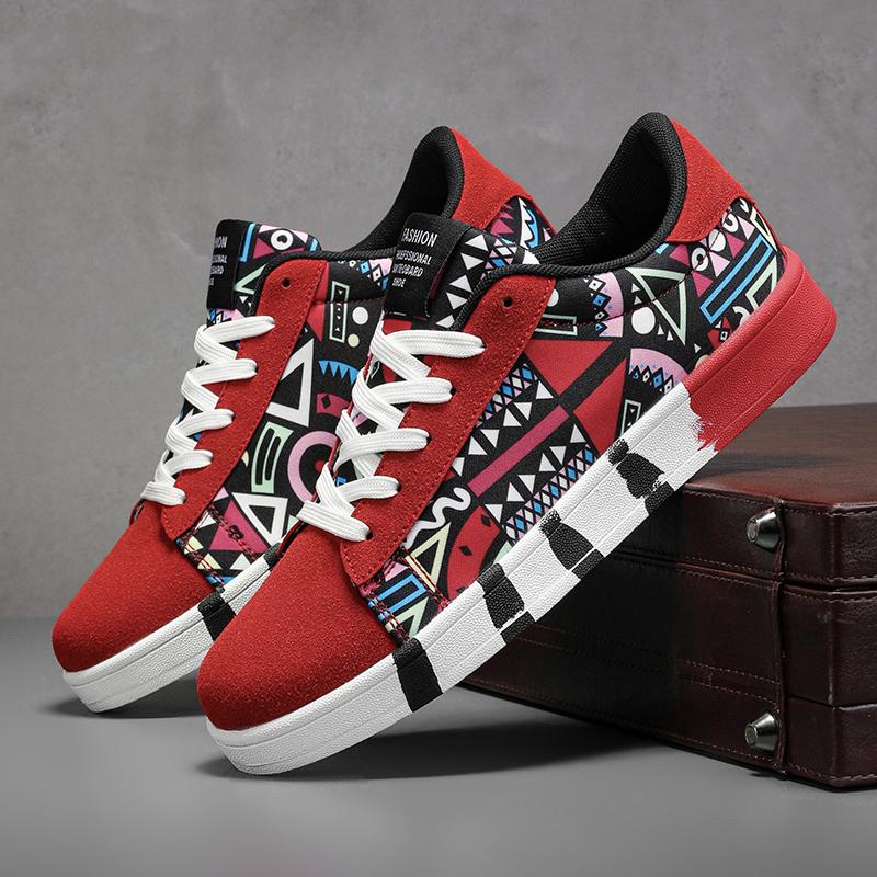 MAEDEF Sneakers Man Flat Couple Skate Sneakers Male Female Casual Sports Canvas Shoes Comfortable Walking Shoes Men Women Shoes