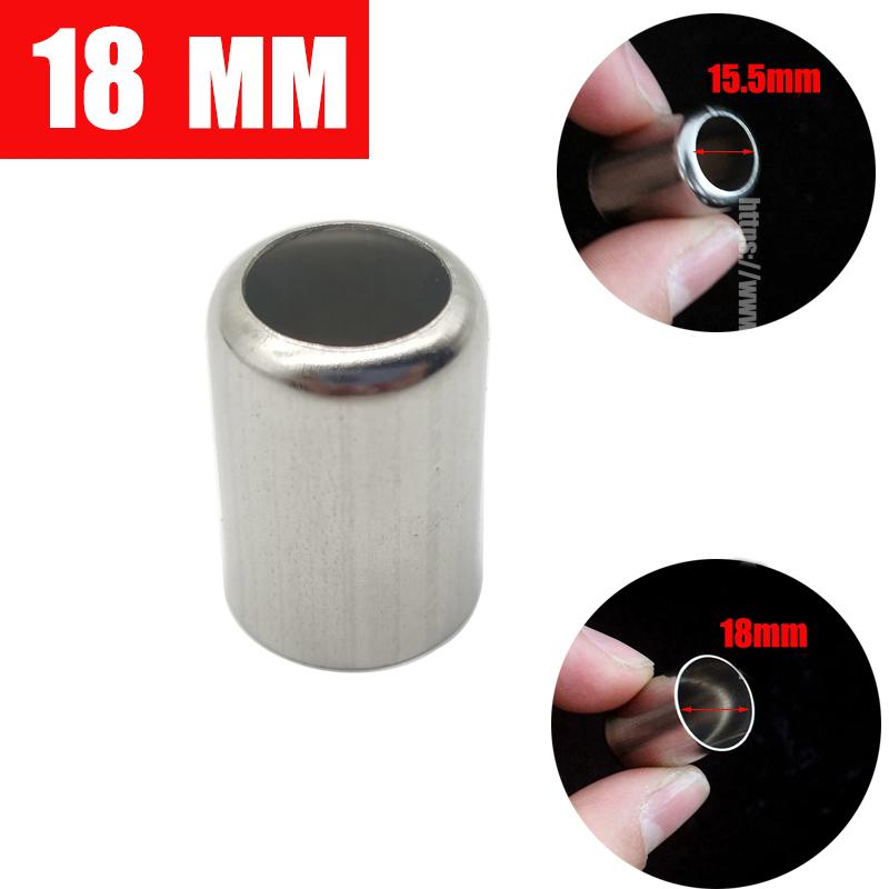 Agriculture Spray Pipe Crimp Connector Hose Crimp Tools Stainless Steel Sleeve Pipe Exhaust Connector 11.5MM -18MM Pipe Joiner