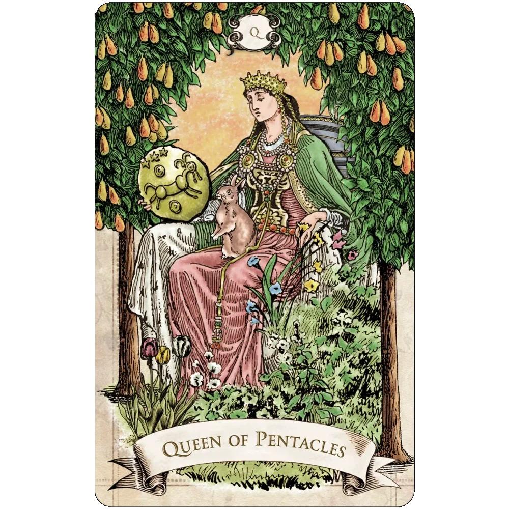 Tarotdeck im alten Stil Doppelseitig Geprägt 12*7cm 79 Karten Vintage-Illustrationen Heben Klare Symbolik Hervor Verpackt in Stabiler Schachtel