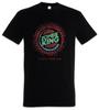 Zombie King Mens T-Shirt Mens Womens Tees Top Walking Splatter Gore Blood Dead Burger Halloween