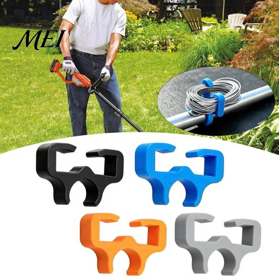 Snap-on Trimmer Line Holder for Universal Shafts, Lawn Mower Cable Retainer Heavy Duty Clamp Clip, Fixing Clamps, Mowers Accessories