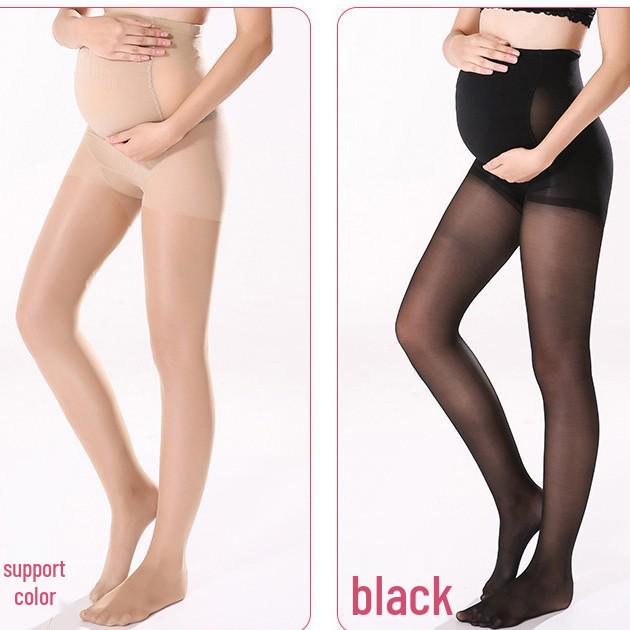 Plus Size Maternity Pantyhose - Thin, Extra Large Leggings for Summer