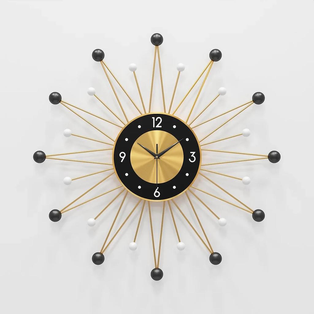 Luxury Big Wall Clock Modern Design Nordic Minimalist Silent Wall Clock Large Mediterranean Living Room Klok Home Decor