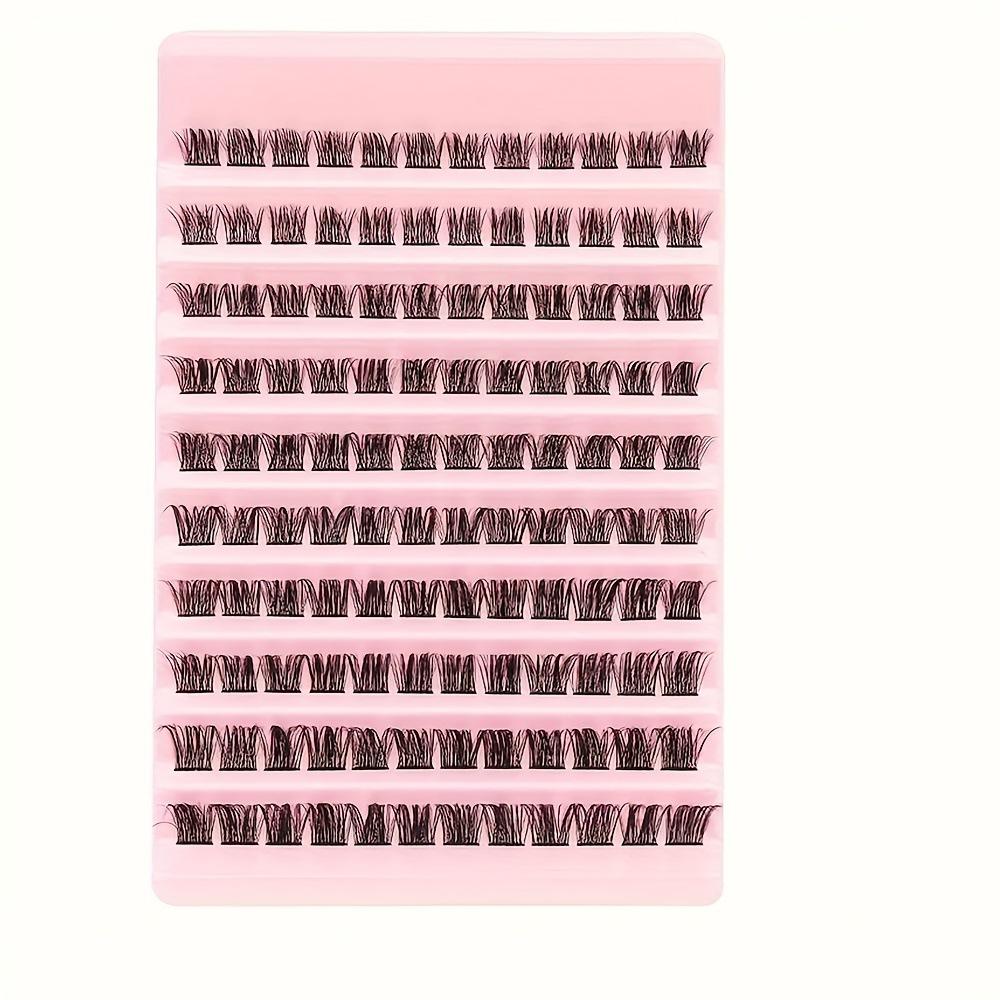 Eyelashes G01A0102Washboard10False Eyelashes Versatile Hot Melt Segmented Cluster Lashes Manufacturer Makeup