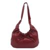 Shoulder Bag for Women Soft Foldable Vegan Leather Crossbody Bags Tote Hobo HandBag Underarm Purses Slouchy Hobo Bags and Tote Bag Women's Y2K Purse