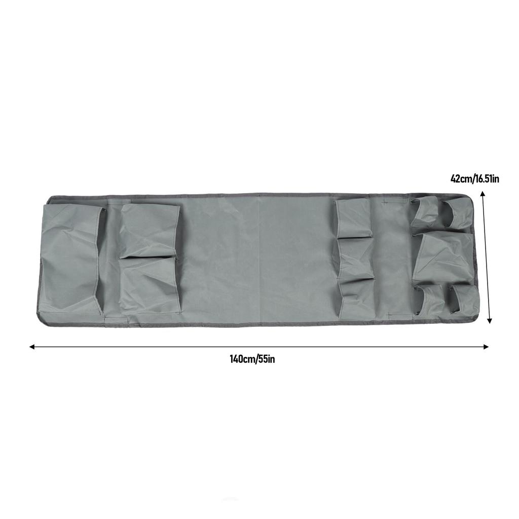 Mini Kühlschrank Aufbewahrungsorganizer Tasche Multifunktional 600D Oxford Tuch Kühlschrank Staubschutz Top Organizer für Zuhause