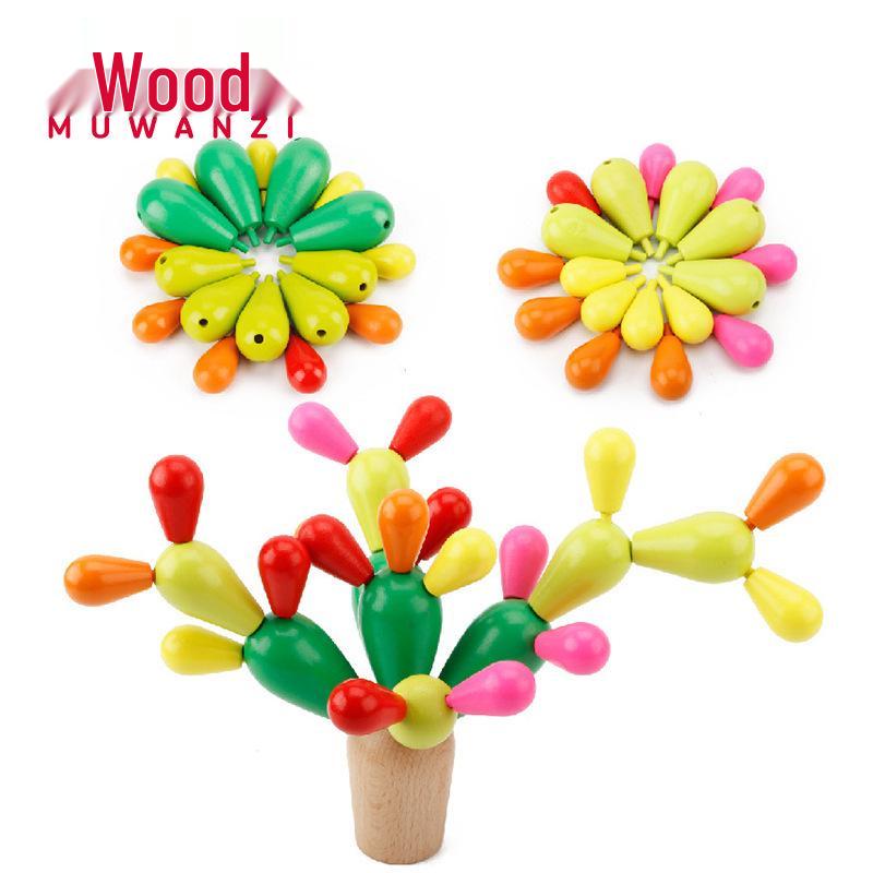 

Деревянный конструктор «Кактус» сделай сам: Развивающие и многофункциональные игрушки-пирамидки для детей