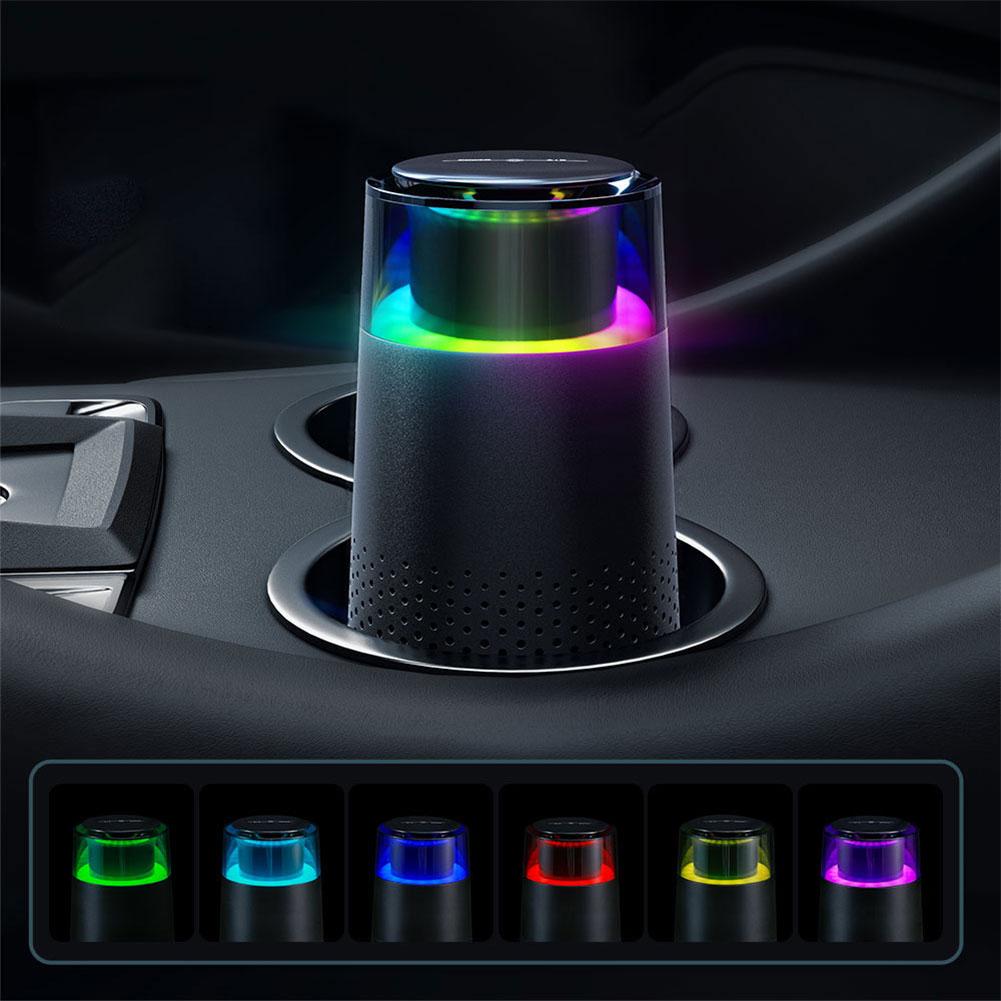 Air Filter Cleaner Portable Desktop Air Cleaner with Night Light Car Air Freshener for Dorm Pets Smoke Desktop Office