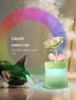Portable USB Flower Air Humidifier: Low Noise, Small Spray for Home, Bedroom, Desktop, or Car