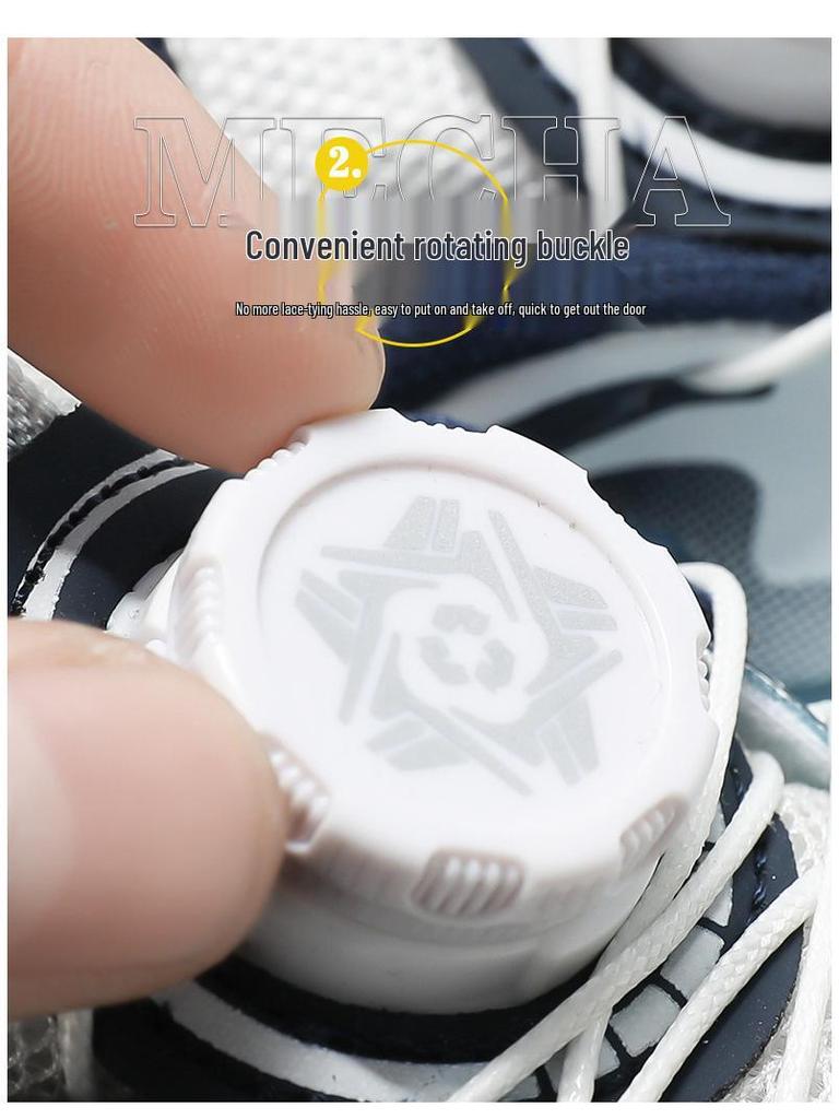 Boys' Lightweight Breathable Mesh Running Shoes - Autumn 2025 Collection