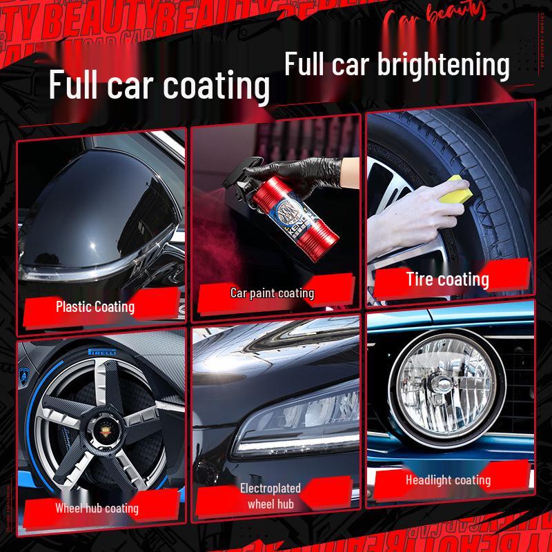 Canature Nano Coating Gloss Agent: Anti-Fouling, Water-Repellent Spray Wax for Glass & Paint Maintenance
