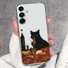 Casing For Samsung A16 A17 A15 A14 A13 A12 A10 A26 A25 A24 A23 A22 Phone Cover Cute Penguin Pattern Transparent Silicone Shell For Samsung Bumper Case