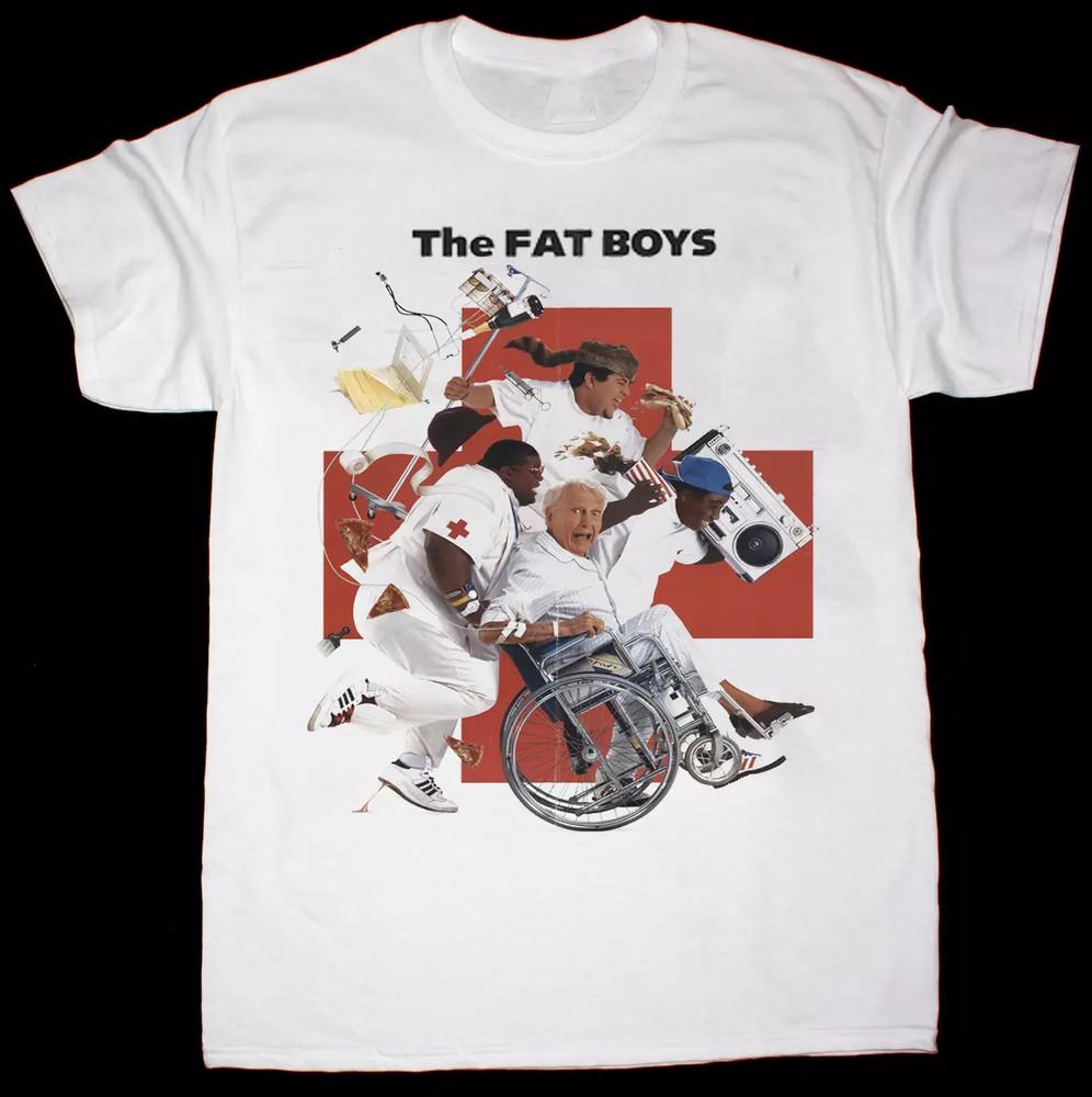 The Fat Boys Band Unisex White T Shirt Full Size S-5XL Unisex T-Shirt XXXXL