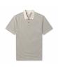 BRENTWOOD Waffle Knit Striped Polo Neck T-Shirt Brtam26521Bex