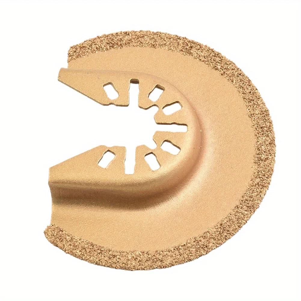 Quick Change Oscillating Multi Tool Saw Blade 64mm Half Circle Diamond Cutting Disc Multitool