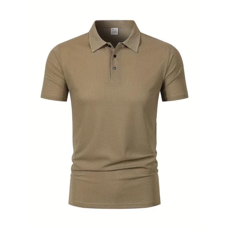 Summer Men's Polo Shirt Is Comfortable, Soft, Breathable, Skin-friendly and Casual