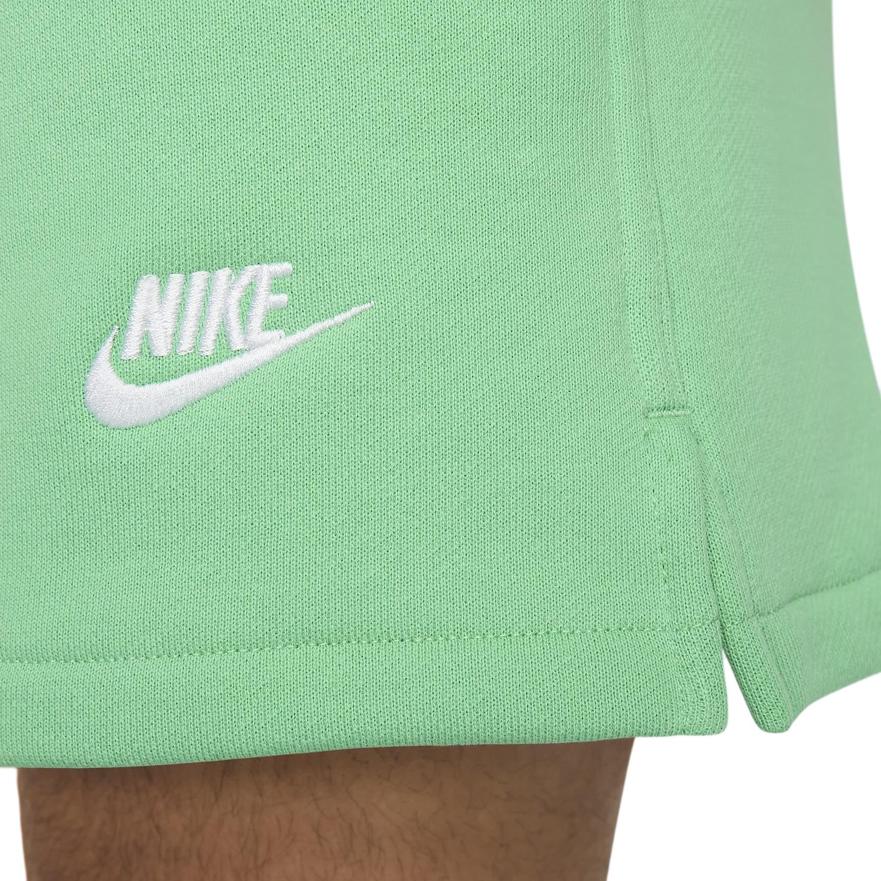 

Nike Спортивные шорты Club Fleece однотонные мужские шорты весенне-зеленые DX0731-363 L