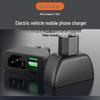 Super Fast Dual USB Car Charger for Electric Vehicles - Compatible with Apple & Huawei
