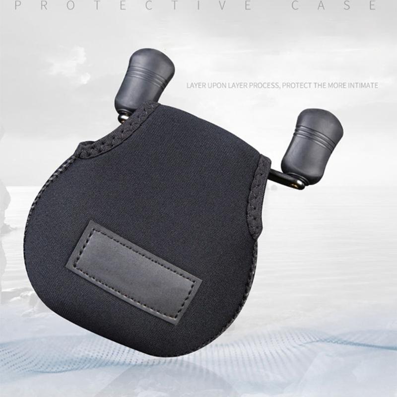 Spinning Reel Cases Protective Sleeves 5 Sizes Baitcasting Fishing Reel Pouch