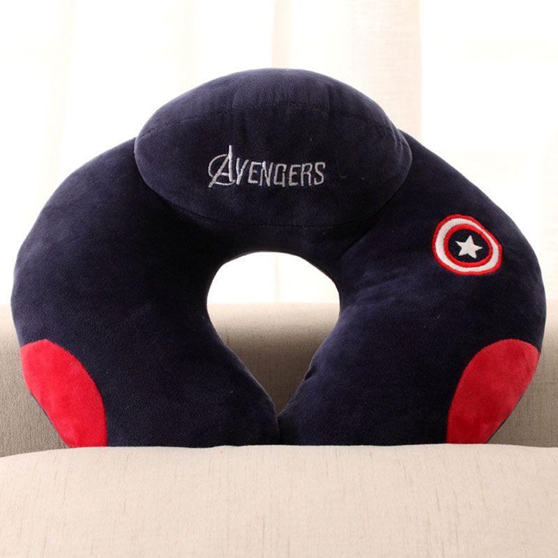 Ultimate Comfort Airplane Inflatable Neck Pillow With Ergonomic U-shape Design
