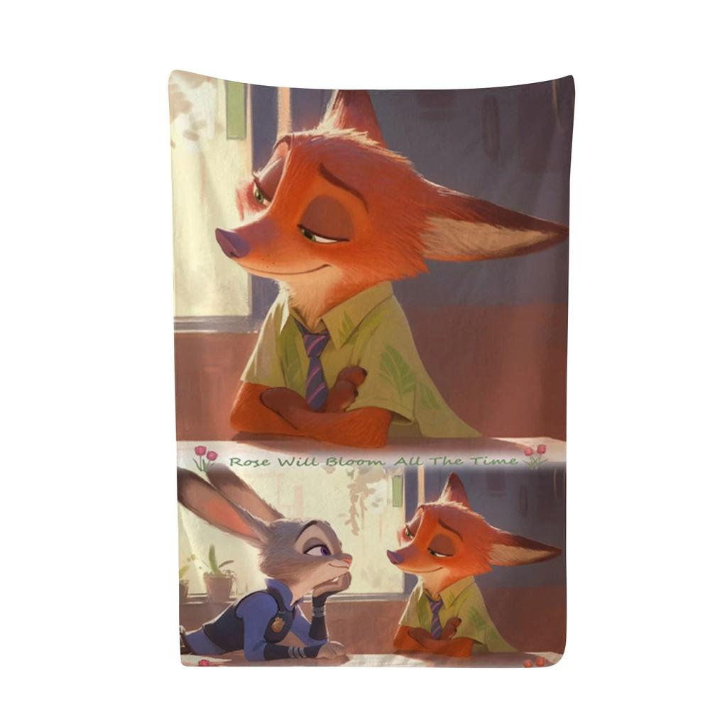 Anime Pattern Blanket Flannel Skin-friendly Non-irritating Suitable For Baby Physique Fans Gift
