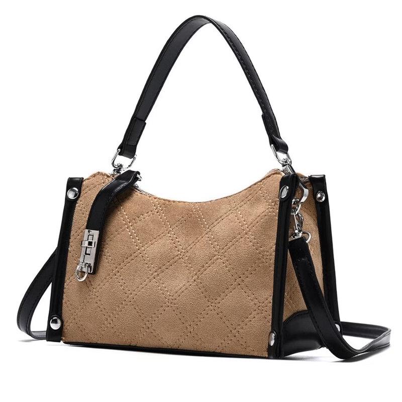 OGAR Women s Retro Quilted Crossbody Bag Shoulder Bag