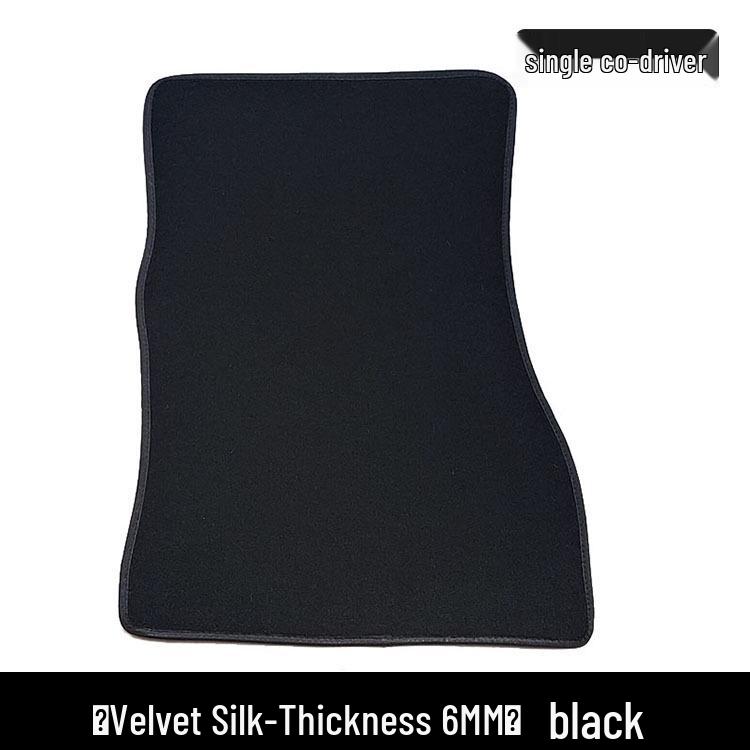 3D Surround Car Floor Mat - Main Driver, Anti-Slip, Suede, Universal Fit