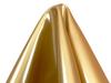 Nuno100sen Faux Leather Fabric, Enamel Gloss, Flame-Retardant (Gold), Pre-cut 122×44 Cm, 1 Mm Thick