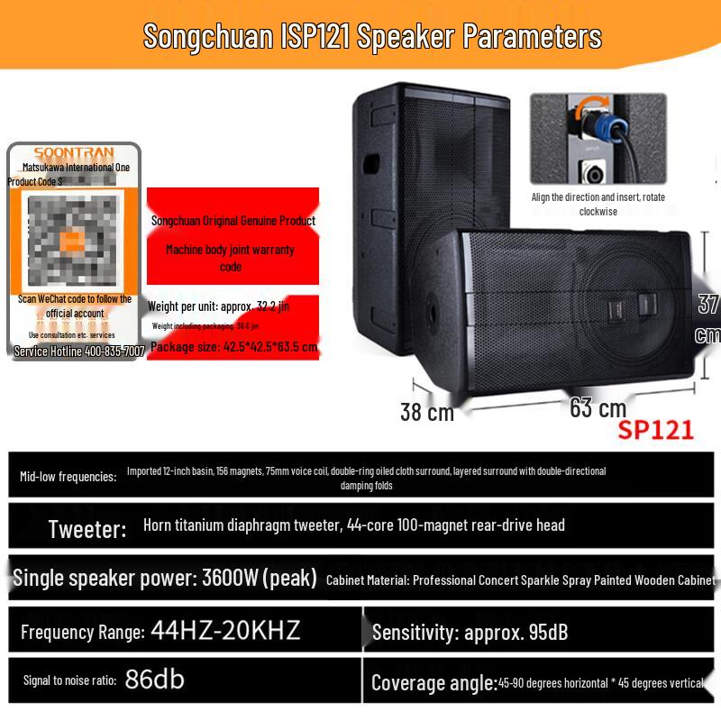 Songchuan International SP101 Professional Home KTV Audio System CN Plug (adapter Included)