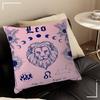Constellation Nursery Canvas Pillow Covers Cartoon Sofa Decorative Home Doublesided Printing Short Plush Cute Cushion Cover