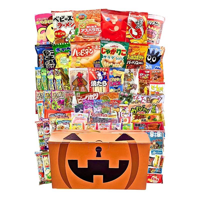 

Dagashi Assortment sweets halloween 67 piece set child candy set sachet sweets present gift party birthday event Children s party girls night out