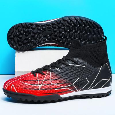 Men's Soccer Shoes Large Size Ultralight Football Boots Boys Sneakers Non-Slip AG/TF Soccer Cleats Ankle Boots Unisex