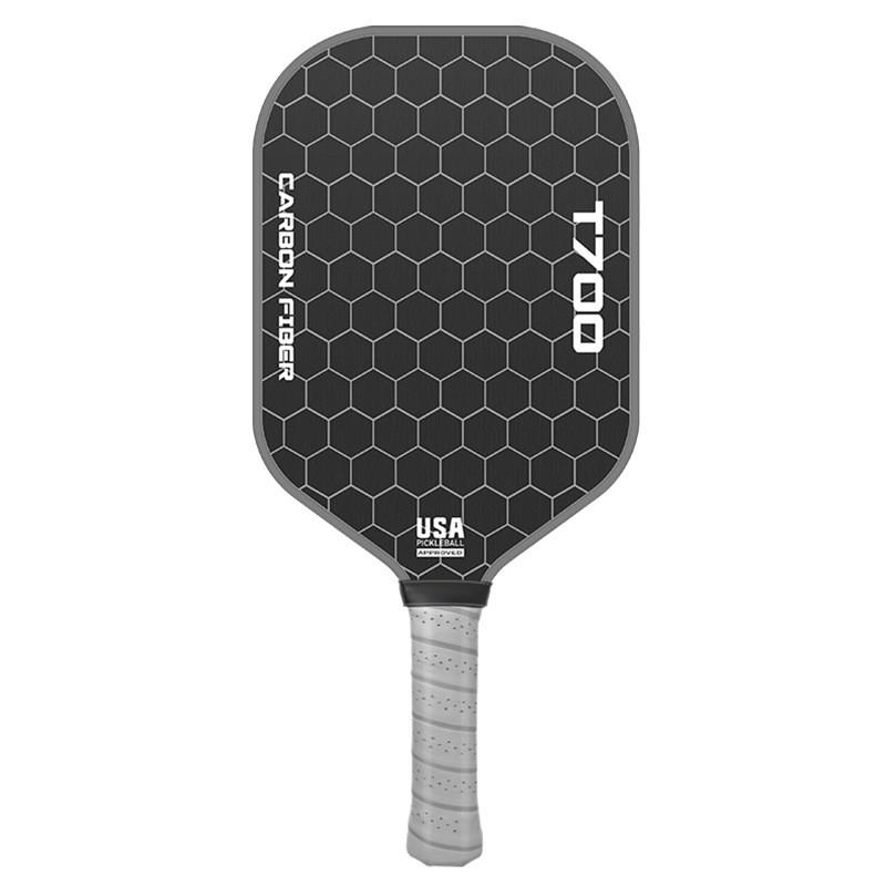 T700 Carbon Fiber Pickleball Paddle Textured Matte Surface 225g