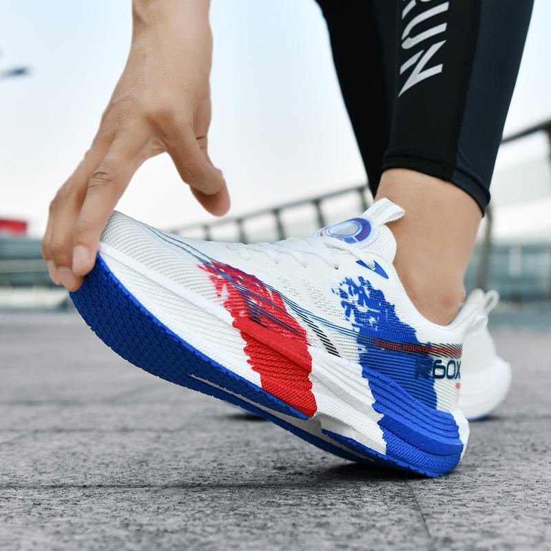 Sports shoes Men's summer breathable shock absorption training racing running shoes Student jump rope jump sports shoes