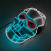 Halloween Totenkopf leuchtende Masken gruselige Verkleidungen Kostüme Dekoration Cosplay Anime Killer Maske leuchtende Totenkopfmasken Skelettmaske