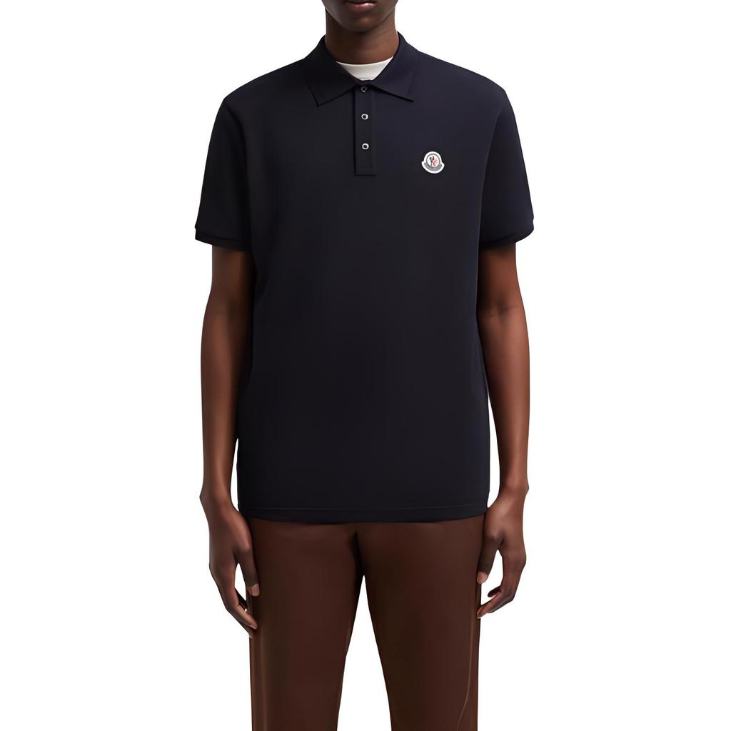 Moncler Grenoble FW24 Logo Patch Polo ShirtPolo Men's J20918A000098455677X