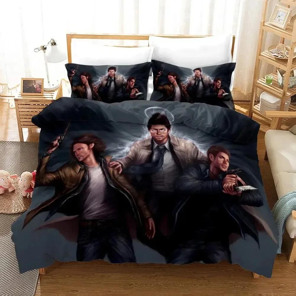 Luxury New 3D Print Supernatural Comfortable Duvet Quilt Cover Pillowcase Bedding Set Children Bedroom Decoration Home Textile