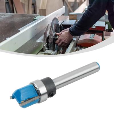 Woodworking Straight Flute Trim Pattern Router Bit With Bearing 6.35mm Shank