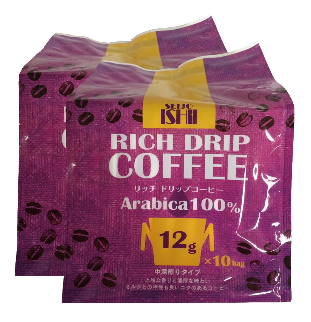 

Seijo Ishii Rich Drip Coffee 12g x 10 pieces x 2 bags