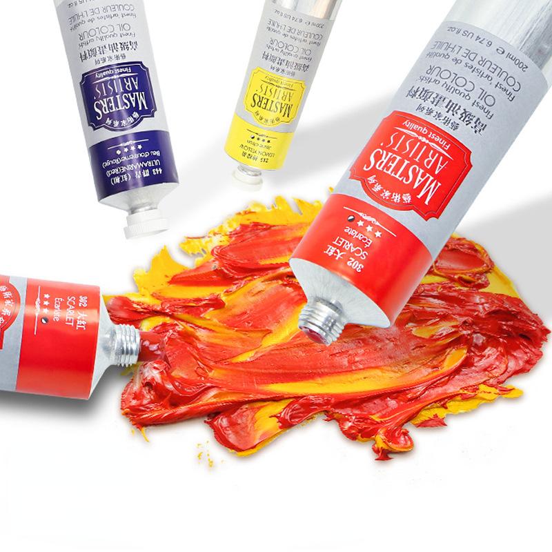 Artist's Grade Oil Paints 60ml Fine Art Paint In Tubes Professional Creating Painting Drawing Pigments Art Supplies